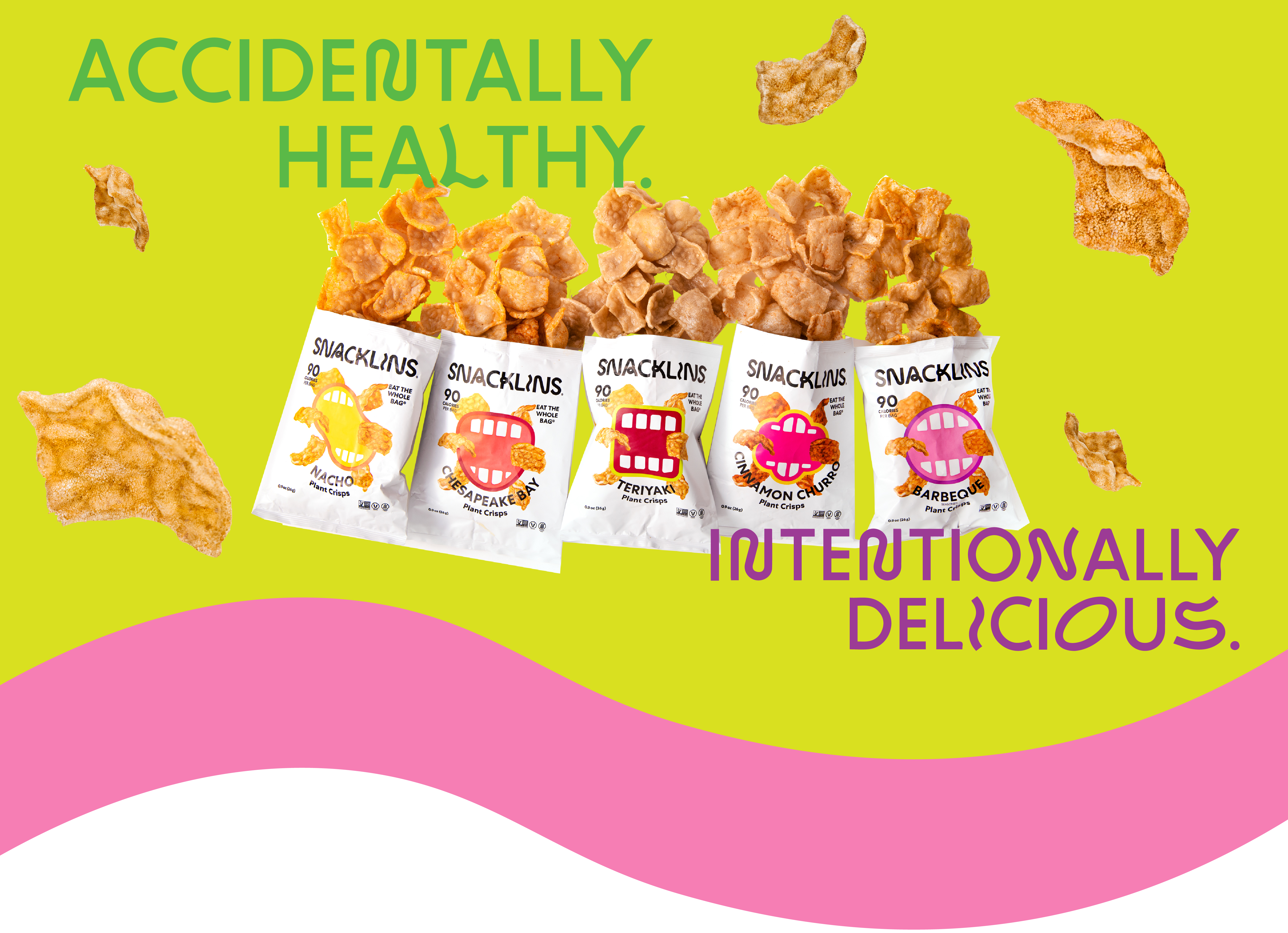 showing snacklins